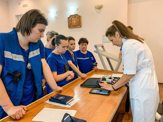 Сотрудники ивановской «скорой» повышают квалификацию